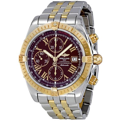 gold breitling chronomat|breitling chronomat evolution gold.